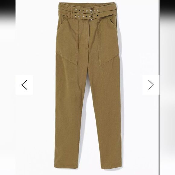 Urban Outfitters Darcie Double Belted Utility Pant Size 4 - Picture 4 of 9